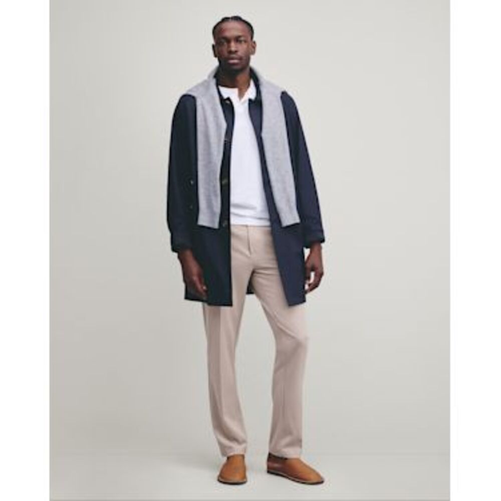 Quince Men Ultra-Stretch 247 Smart Chinos - Athletic Tapered Pants Cream 33
